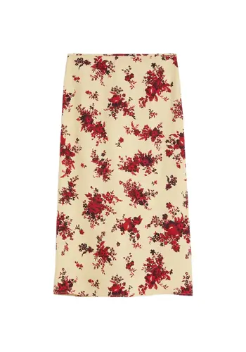 JIL SANDER skirt 139 flowers 756
