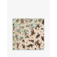 FLOWER FOULARD DIAGONAL 686