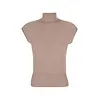 RICK OWENS TOP IN MAGLIA SL TURTLE ROSE