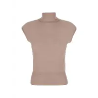TOP IN MAGLIA SL TURTLE ROSE