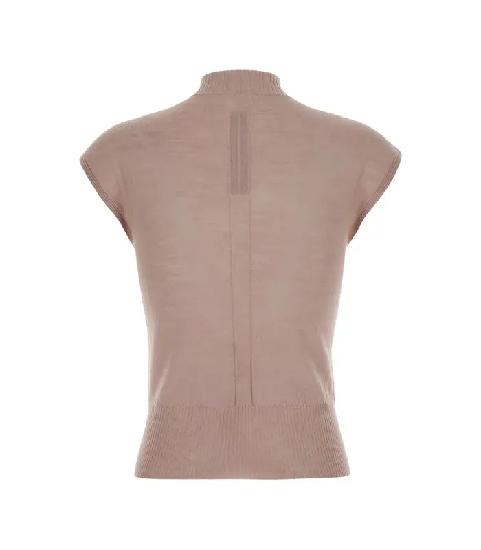 TOP IN MAGLIA SL TURTLE ROSE