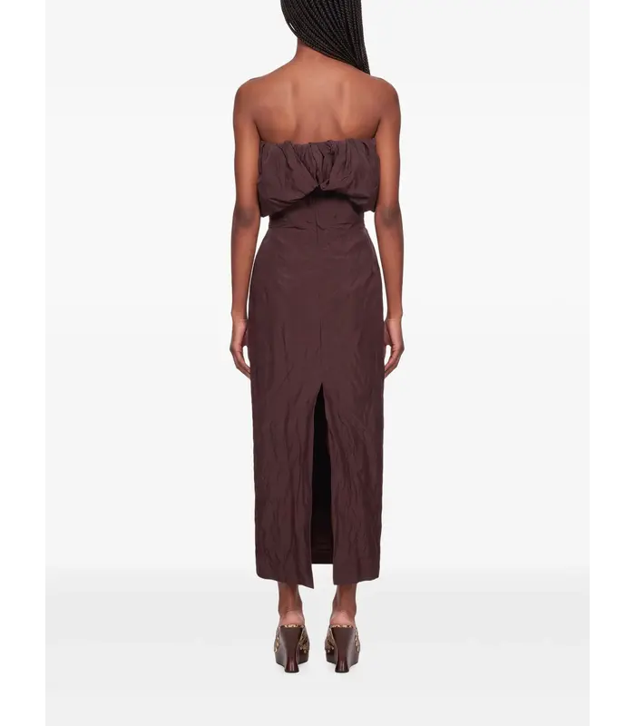 DRESS 13 BROWN