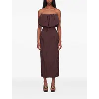 DRESS 13 BROWN