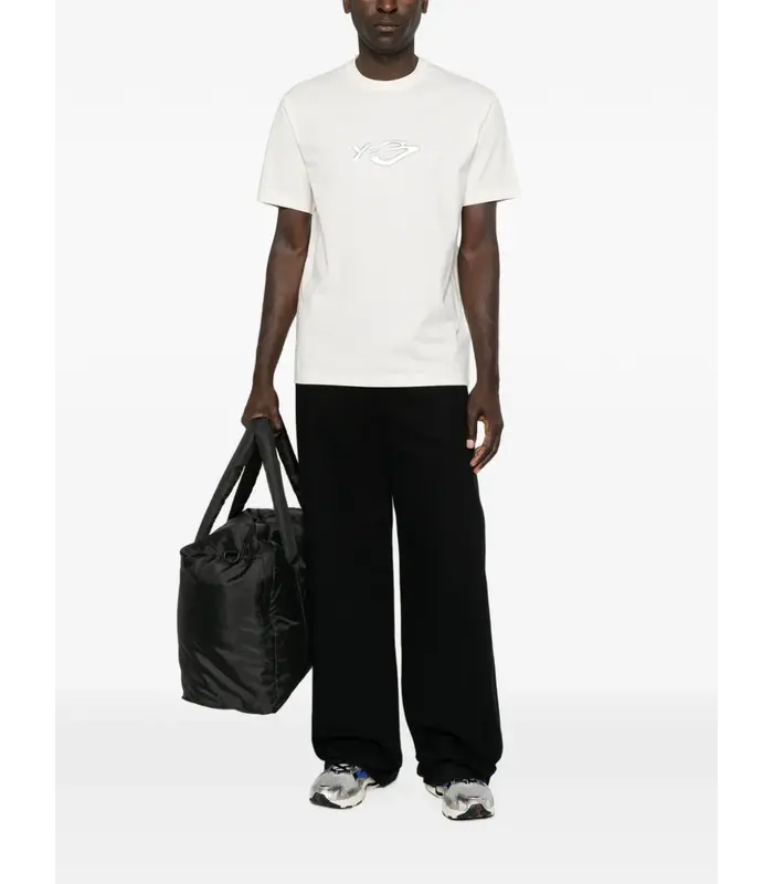 LOGO LS TEE CWHITE