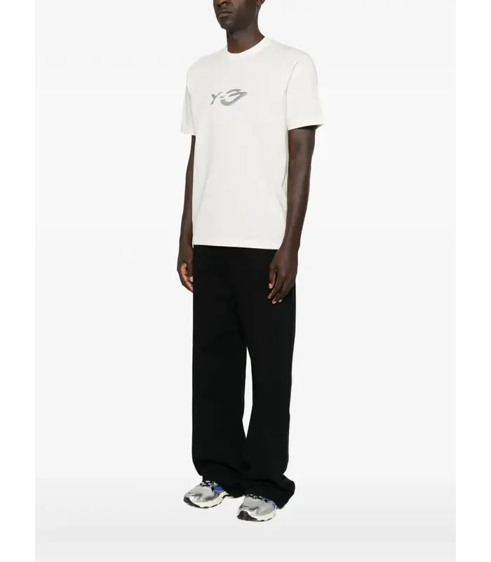 LOGO LS TEE CWHITE