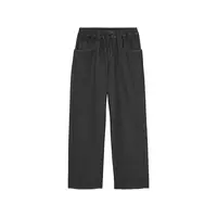 M DENIM PNT BLACK