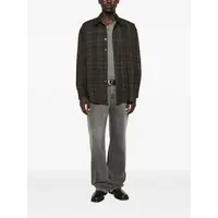 BORROWED SHIRT MORE CHECK PRINT