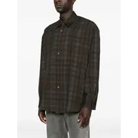 BORROWED SHIRT MORE CHECK PRINT