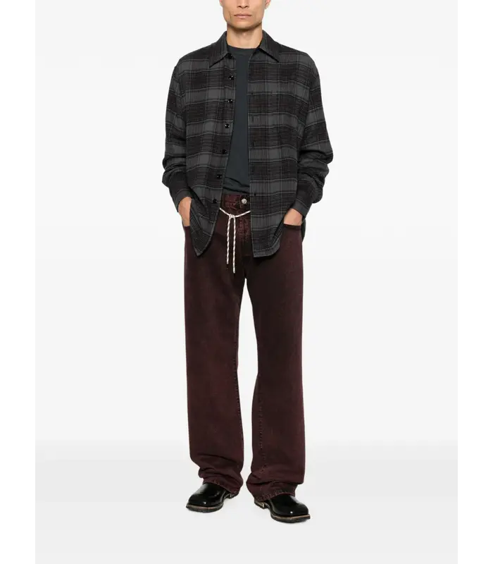 ABOVE SHIRT FADED NOCTURNE CHECK FLANNEL