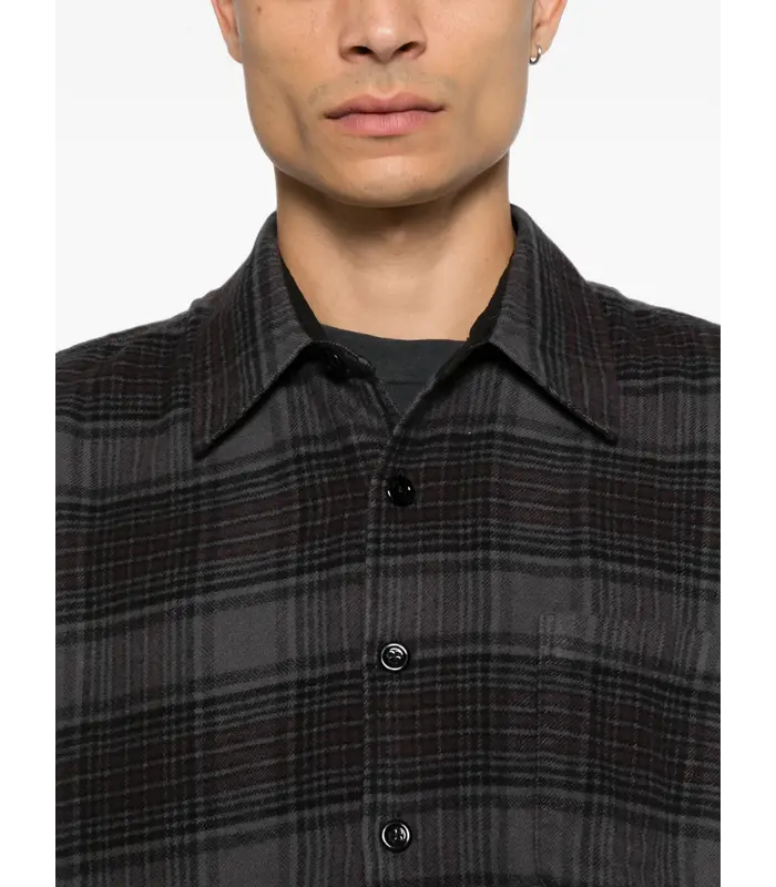ABOVE SHIRT FADED NOCTURNE CHECK FLANNEL