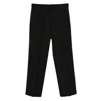 SLACK TROUSER COARSE BLACK GABARDINE