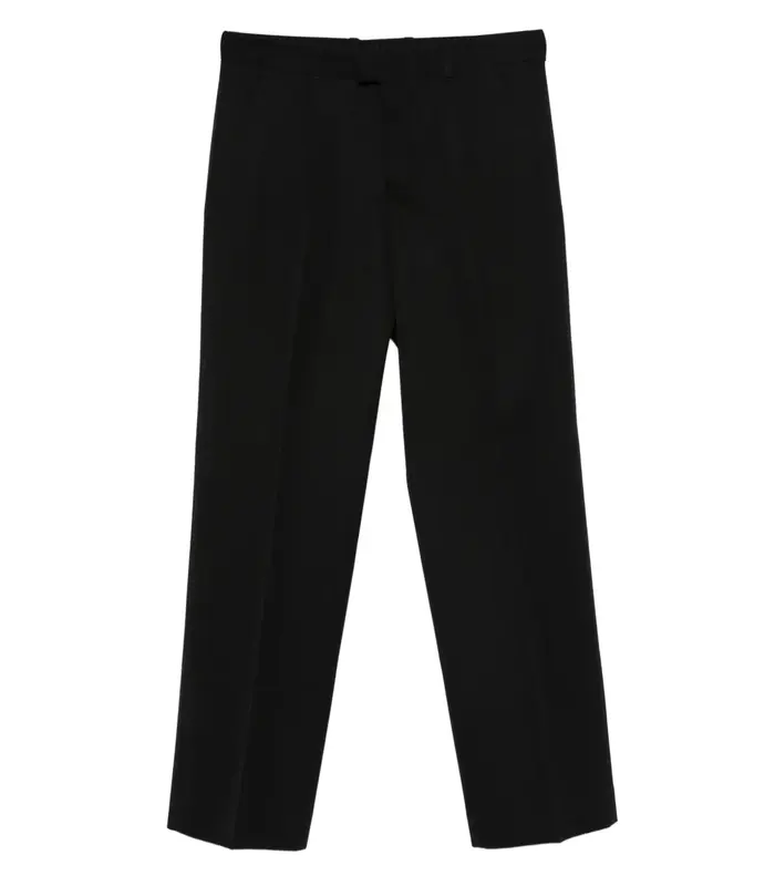 SLACK TROUSER COARSE BLACK GABARDINE