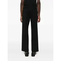 SLACK TROUSER COARSE BLACK GABARDINE
