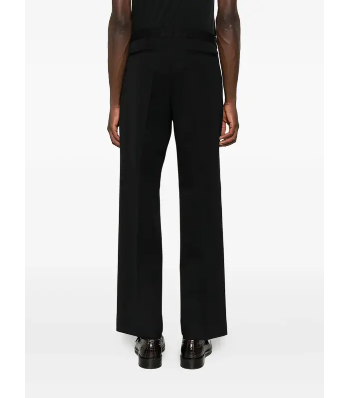 SLACK TROUSER COARSE BLACK GABARDINE