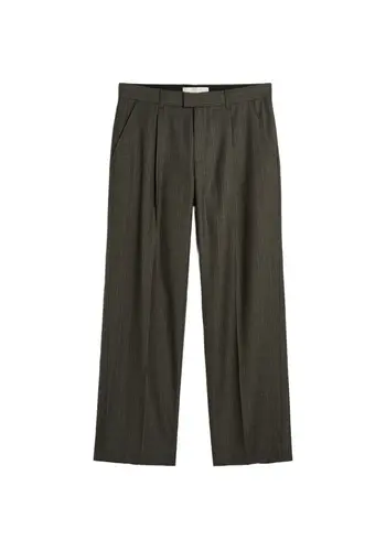 OUR LEGACY slack trouser phase stripe motion wool OUR LEGACY slack trouser phase stripe motion wool