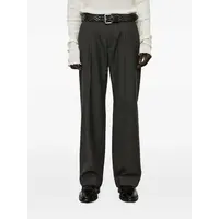 SLACK TROUSER PHASE STRIPE MOTION WOOLCOAT