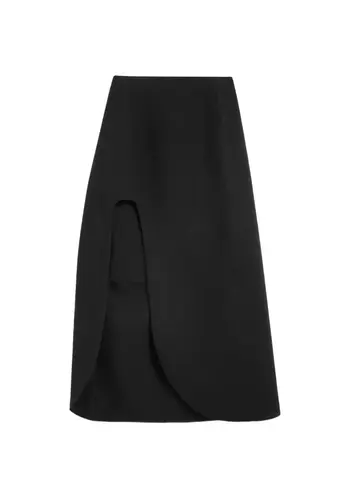 JIL SANDER skirt 158 black JIL SANDER skirt 158 black