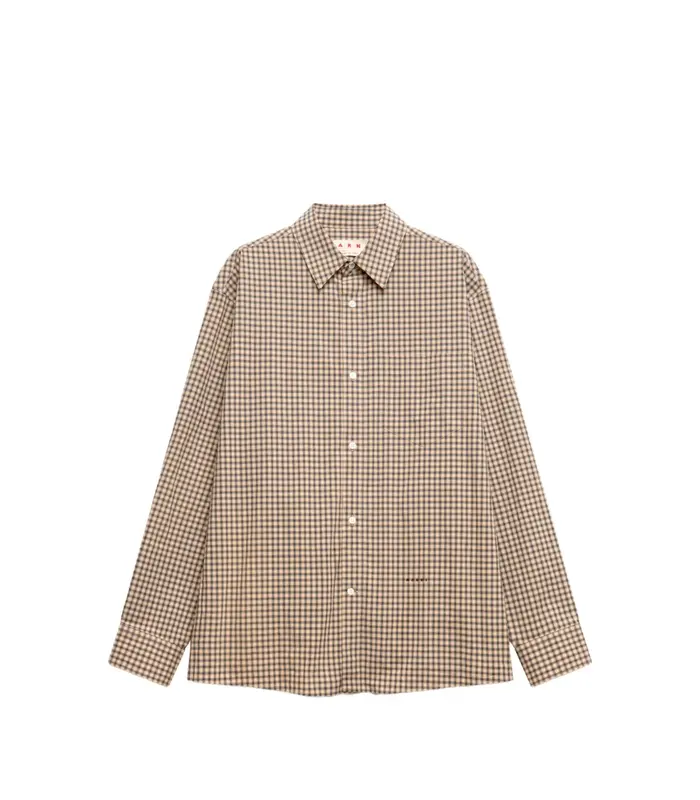 SHIRT BROWN/BEIGE