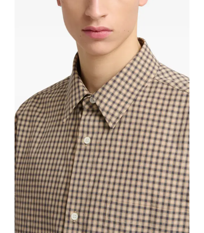 SHIRT BROWN/BEIGE