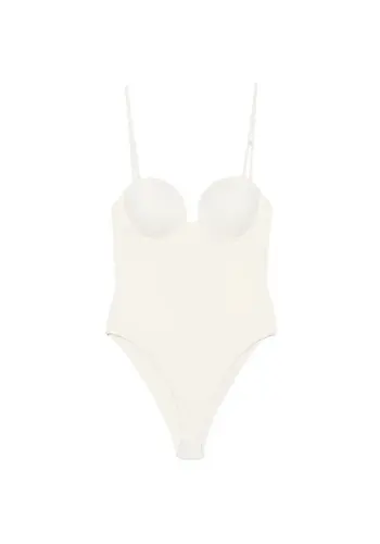 MAGDA BUTRYM swimsuit 06 cream embroidery MAGDA BUTRYM swimsuit 06 cream embroidery