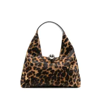 TRAPEZE BAG SMALL LEOPARD PRINT
