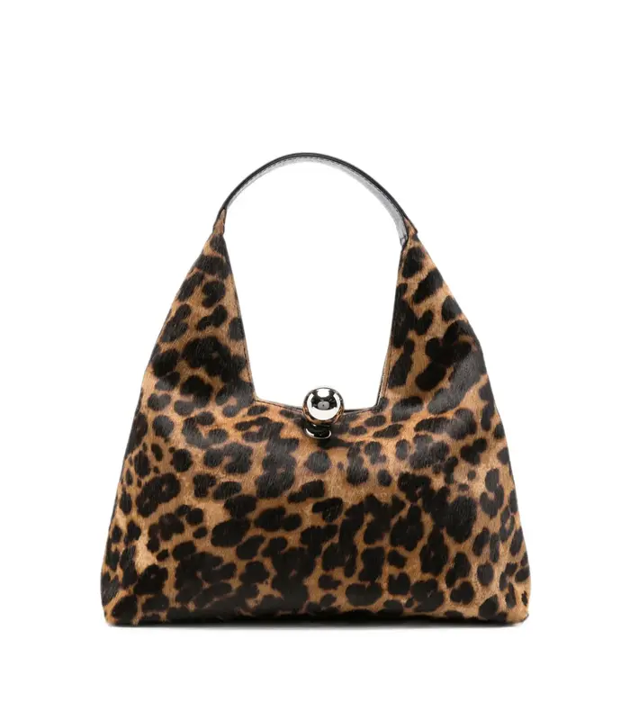 TRAPEZE BAG SMALL LEOPARD PRINT