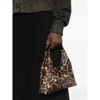 TRAPEZE BAG SMALL LEOPARD PRINT