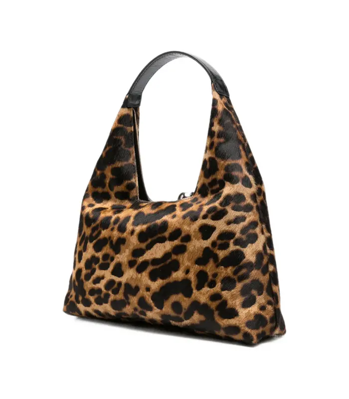 TRAPEZE BAG SMALL LEOPARD PRINT