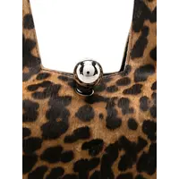 TRAPEZE BAG SMALL LEOPARD PRINT