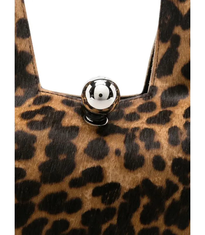TRAPEZE BAG SMALL LEOPARD PRINT