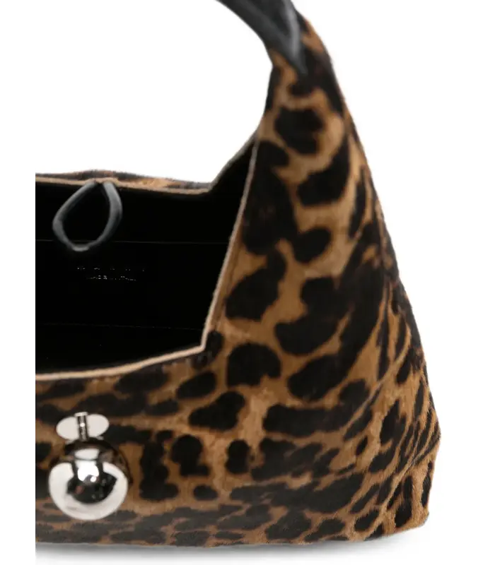 TRAPEZE BAG SMALL LEOPARD PRINT