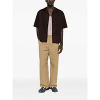 S/S SHIRT BROWN