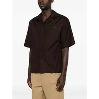 S/S SHIRT BROWN
