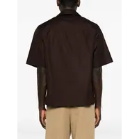 S/S SHIRT BROWN