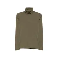 T-SHIRT HIGH NECK LONG SLEEVE PNT GREEN