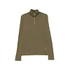 JIL SANDER T-SHIRT HN LS W/ZIP PNT GREEN