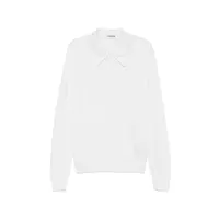 LS POLO SHIRT WHITE