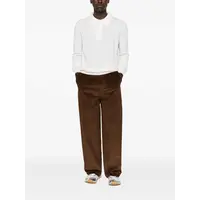 LS POLO SHIRT WHITE