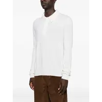 LS POLO SHIRT WHITE