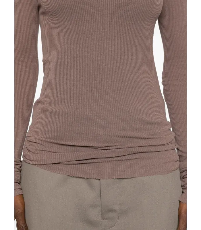 T-SHIRT RIB LS T GRAPE