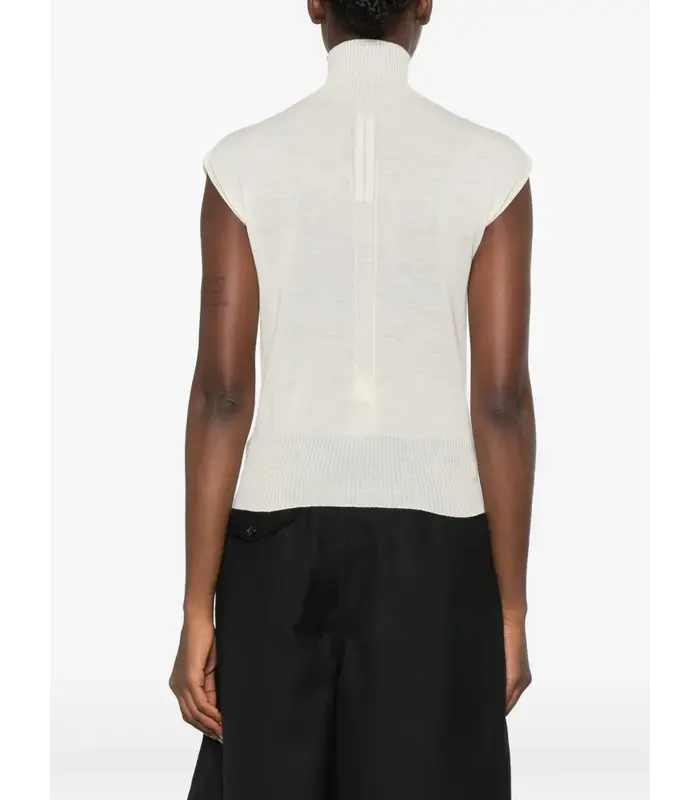 TOP IN MAGLIA SL TURTLE NATURAL