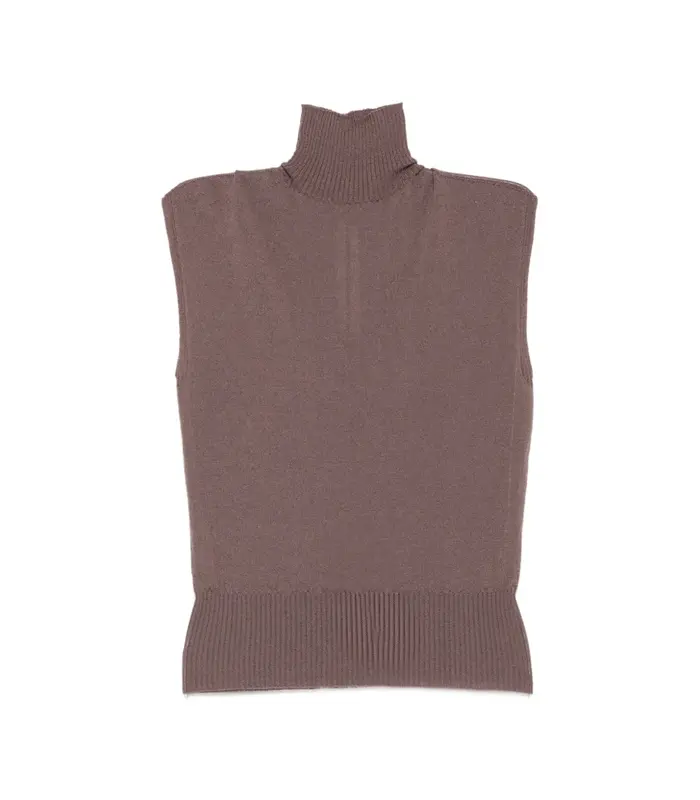 TOP IN MAGLIA SL TURTLE GRAPE