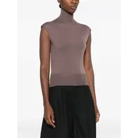 TOP IN MAGLIA SL TURTLE GRAPE