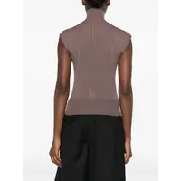 TOP IN MAGLIA SL TURTLE GRAPE