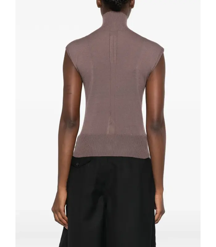 TOP IN MAGLIA SL TURTLE GRAPE