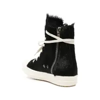 SCARPE IN PELLICCIA SNEAKS BLACK/MILK/MILK