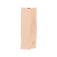 WOVEN FLOU SKIRT BEIGE