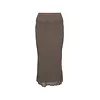 RICK OWENS GONNA KNEE BIAS SKIRT DUST