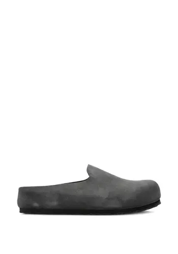 BIRKENSTOCK amsterdam wrapped suede leather unisex charcoal BIRKENSTOCK amsterdam wrapped suede leather unisex charcoal