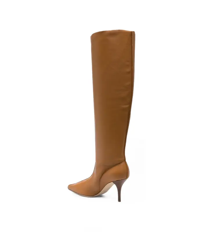 HIGH BOOTS LEATHER CARMEL
